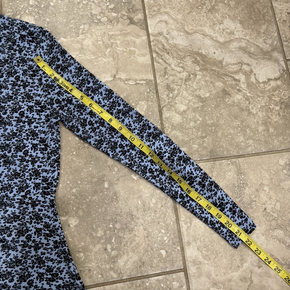 Mango‎ Printed Ruched Dress Size 4 - Picture 12 of 13